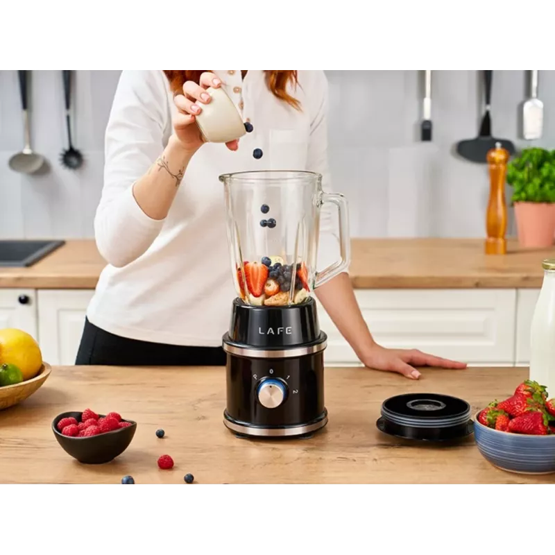 LAFE mixer da tavolo TITANIUMPOWER 1300 W 1,5 L nero