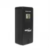 Igrometro termometro GreenBlue GB540 — interno 0–50°C / esterno -20–65°C, orologio DCF, sensore esterno 60 m, nero