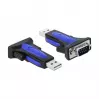 Cavo seriale DeLOCK 66280 USB Type-A DB-9 0,8 m nero