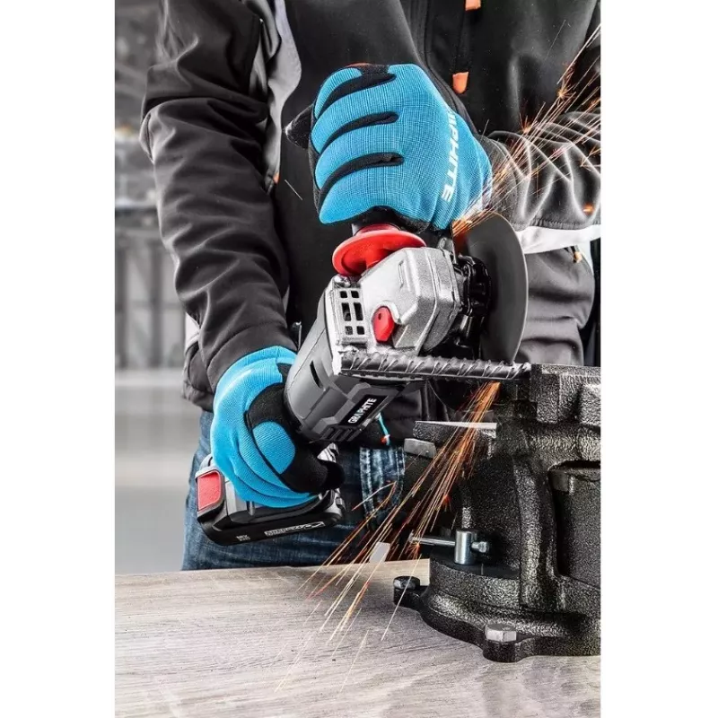 Graphite Energy+ 18V smerigliatrice angolare a batteria Li-Ion brushless 115 mm disco senza batteria