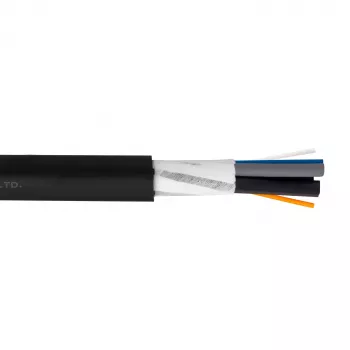 Cavo di ricarica EV Akyga AK-SC-E12 5 x 6 mm² + 2 x 0,75 mm², trifase, 32 A, 450/750 V, al metro