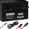 Mini sistema stereo Hi-Fi Adler AD 1917 — Bluetooth V5.3, CD/USB/MP3, 2×25 W RMS, sintonizzatore FM, equalizzatore a 4 bande, AUX, nero