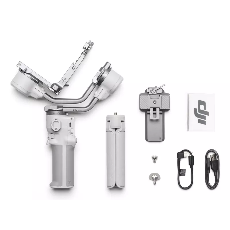 Stabilizzatore gimbal DJI RS 4 MINI — 3 assi compatto e leggero per mirrorless e piccole DSLR (modello CP.RN.00000442.01)