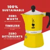 Moka pot Bialetti Rainbow nero giallo