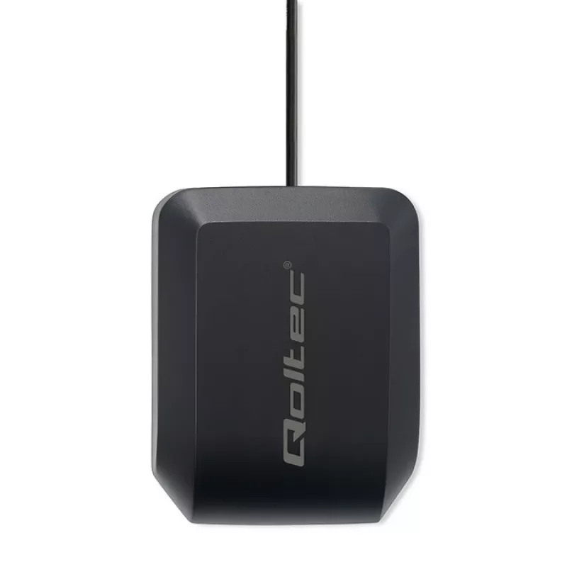 Antenna GPS GLONASS QOLTEC 57054 con base magnetica, guadagno 28 dB