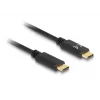 Cavo di ricarica DeLOCK USB Type-C 15 cm PD 5 A con E-Marker