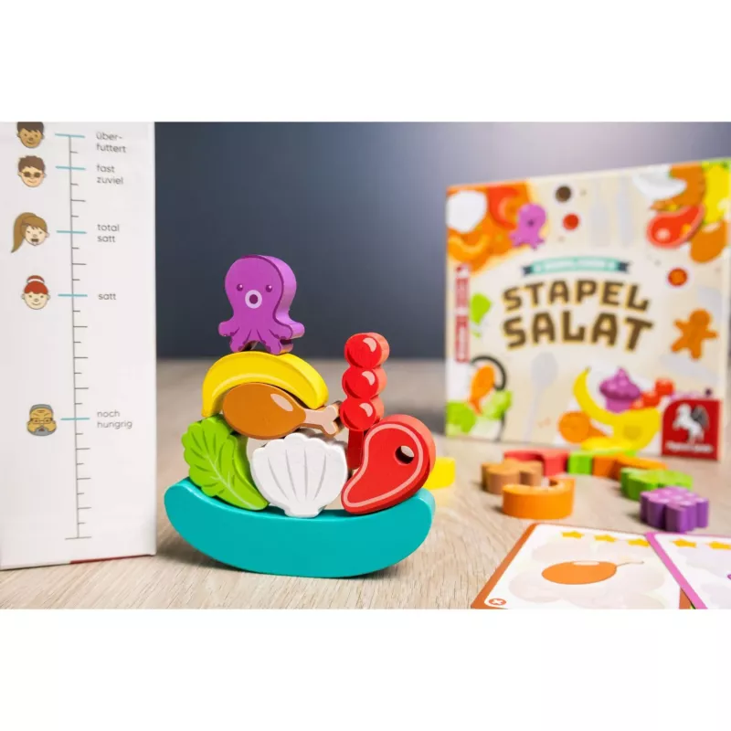 Stapelsalat, gioco di abilità