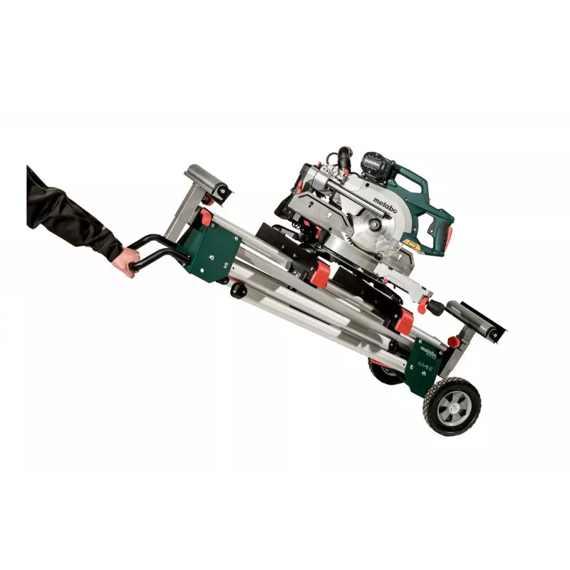 Supporto per troncatrici e seghe a mitra Metabo 629005000 verde acciaio inox 4 gambe