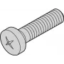 SCHROFF Vite POSIPAN M4X10MM (100 pz.) - Accessorio per rack (21100513)
