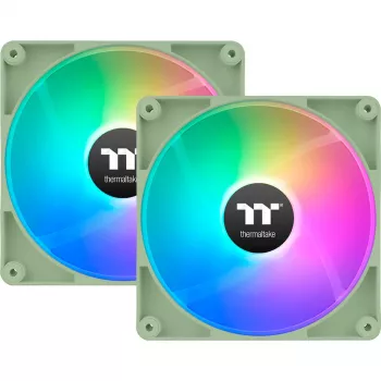 Ventola THERMALTAKE CT120 120mm ARGB Sync verde chiaro, confezione da 2
