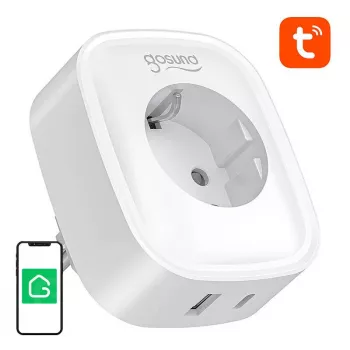 Presa smart Gosund SP6 16A con USB-C 20W – presa controllabile via Wi-Fi per la domotica