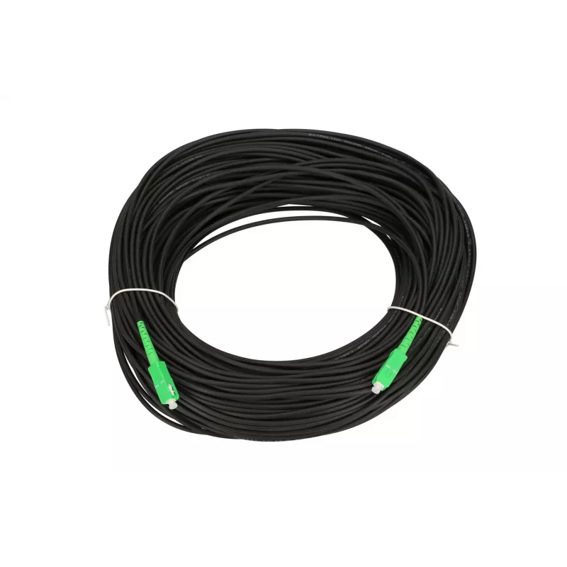 Cavo patch Extralink SC/APC-SC/APC Round Drop monomodale simplex G.657A2 120m