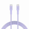 CANYON cavo OnWire 60CL C-C 60W COLOR intrecciato 1m viola
