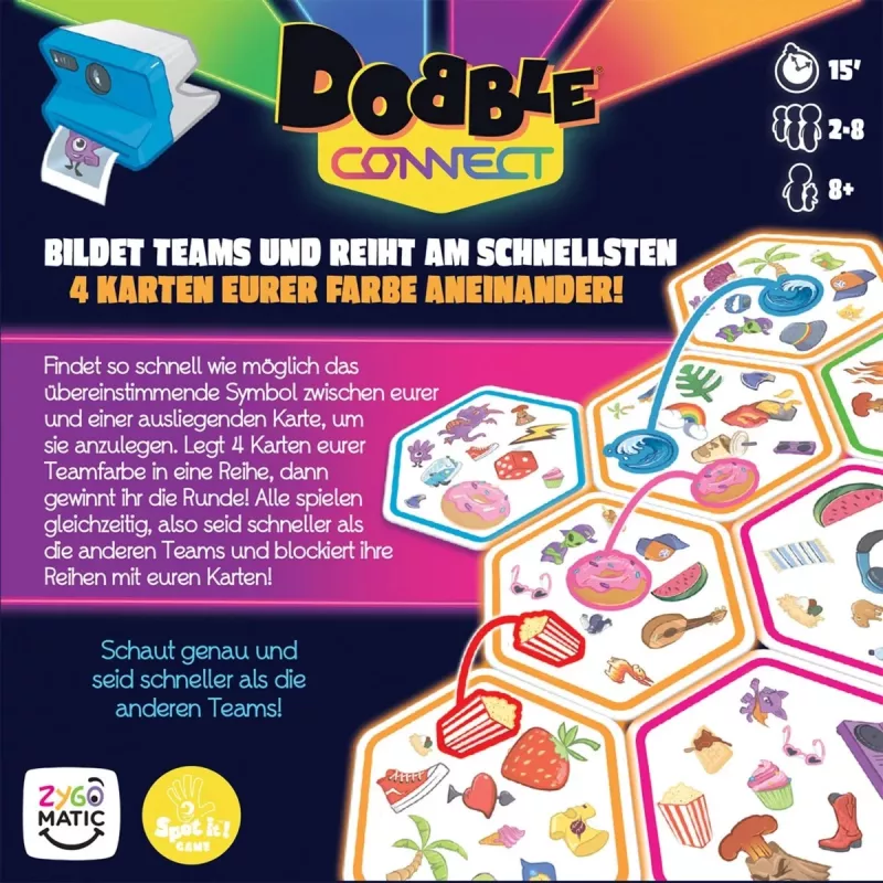 Dobble Connect, gioco di carte