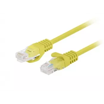 Cavo patch Lanberg PCU6-20CC-0150-Y Cat.6 UTP, 1,5 m, giallo, confezione da 10