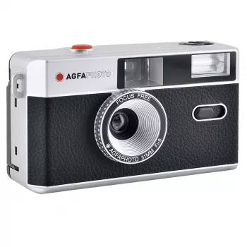 AgfaPhoto 603000 fotocamera a pellicola compatta 35 mm nero – argento (603000)