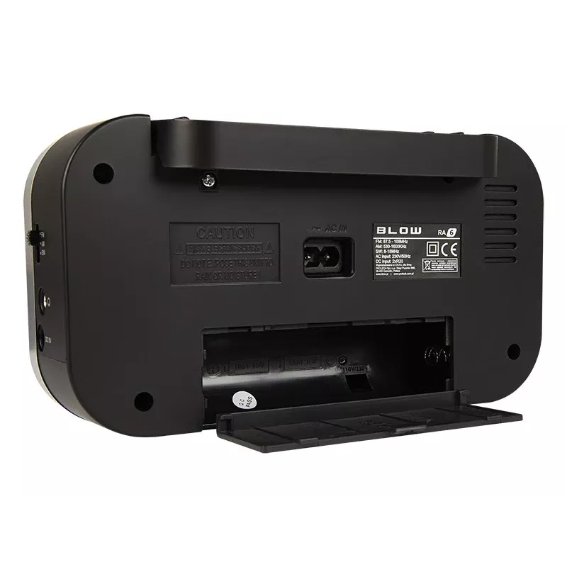 Radio analogica portatile BLOW RA6 AM/FM – ricezione AM e FM a batteria, ingresso cuffie