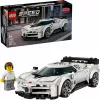 Set giocattolo da costruzione LEGO Bugatti Centodieci Speed Champions 77240 – 291 pezzi, 1 minifigure, da 9 anni