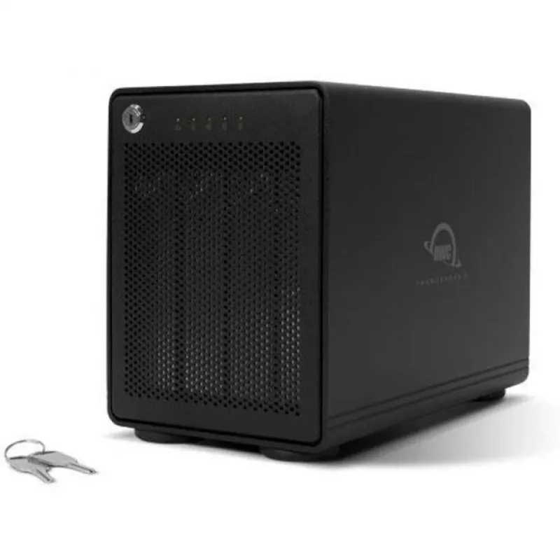 ThunderBay 4 (nero, box esterno per unità Thunderbolt 3 a 4 vani)