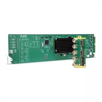 AJA OG-Hi5-4K-Plus - convertitore SDI-HDMI - verde - 4096 x 2160 pixel - 480i,576i,720p,1080i,1080p,2160p - 0 - 40 °C - -40 - 60 °C