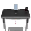 Supporto per laptop per tapis roulant HMS Fitness STB12