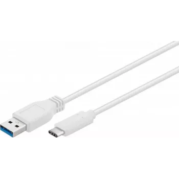 Wentronic Goobay cavo USB 3.0 SuperSpeed > USB-C™, 0,2 m - connettore maschio USB 3.0 (Type-A) > connettore maschio USB-C (67189)