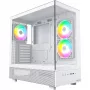 Montech XR Midi-Tower, Tempered Glass – bianco