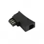 Hama TAE N/F - US 6p6c TAE-F M F Jack 6p6c nero