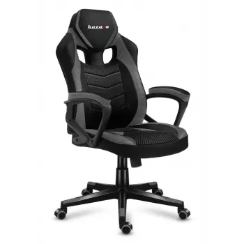 Sedia da gaming Huzaro FORCE 2.5 grigio MESH, seduta in rete, nero, grigio
