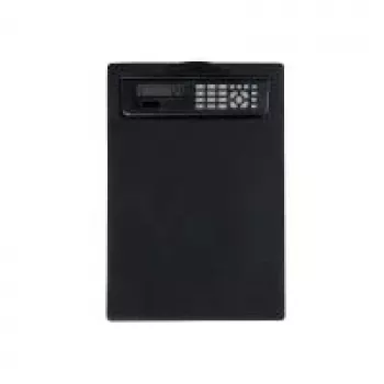 MAUL Portablocco A4 con calcolatrice - calcolatrice semplice nero (23254-90)