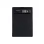 MAUL Portablocco A4 con calcolatrice - calcolatrice semplice nero (23254-90)