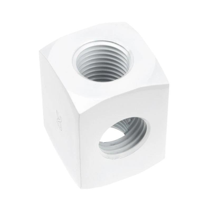 Alphacool HF distributore a 3 vie G1/4, bianco