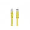 Lanberg PCU6-20CC-0150-Y Cavo patch Cat.6 UTP, 1,5 m, Giallo, confezione da 10