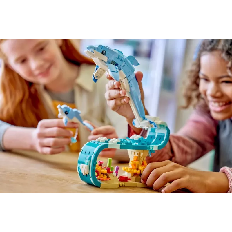 LEGO CREATOR 3 IN 1 31385 Animali marini: splendidi delfini