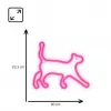Lampada decorativa neon LED MANTA SNL70PK Style Neon Lights CAT 2 rosa (modello SNL70PK)
