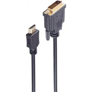 shiverpeaks ®-BASIC-S connettore maschio HDMI su connettore maschio DVI-D (24+1), contatti dorati, 7,5 m (BS77487)