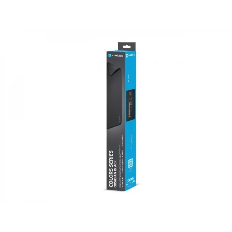 Tappetino mouse NATEC serie Colors nero