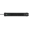 Prolunga elettrica Brennenstuhl 1951160608 3 m 6 prese AC per interni nero