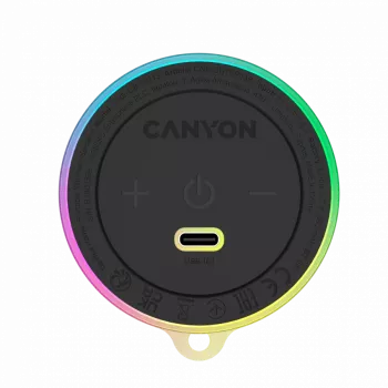Altoparlante Bluetooth magnetico CANYON OnMove 13 5W nero