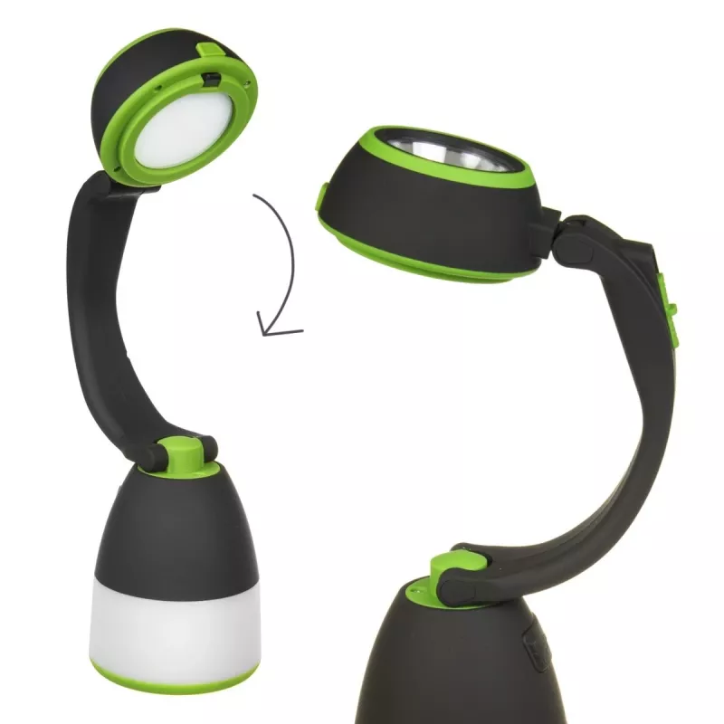 Lampada da campeggio LED ricaricabile MACLEAN MCE298 3W portatile, alimentazione USB, compatta