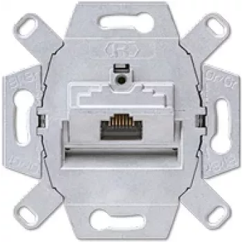 JUNG UAE 8 UPOK6 - RJ-45 - 6a - argento