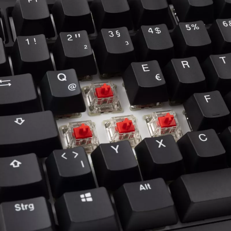 Ducky Tinker 75 Tastiera Gaming USB Tedesco Nero