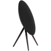 Lautoparlante Beosound A9 5. Generation Black Anthracite (retro nero/copertura nera/gambe Dark Oak)