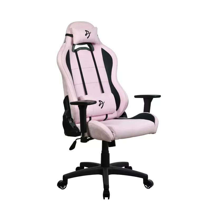 Arozzi | Materiale telaio: metallo; croce a rotelle: nylon; imbottitura: Supersoft | Arozzi | sedia gaming | Torretta SuperSoft | rosa