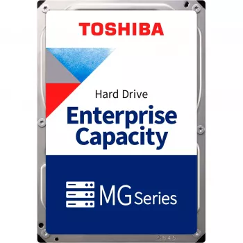 Toshiba MG10F Series MG10AFA22TE - Disco rigido - 22 TB - interno - 3.5 (8.9 cm) - 7200 rpm - Buffer: 512 MB (MG10AFA22TE)