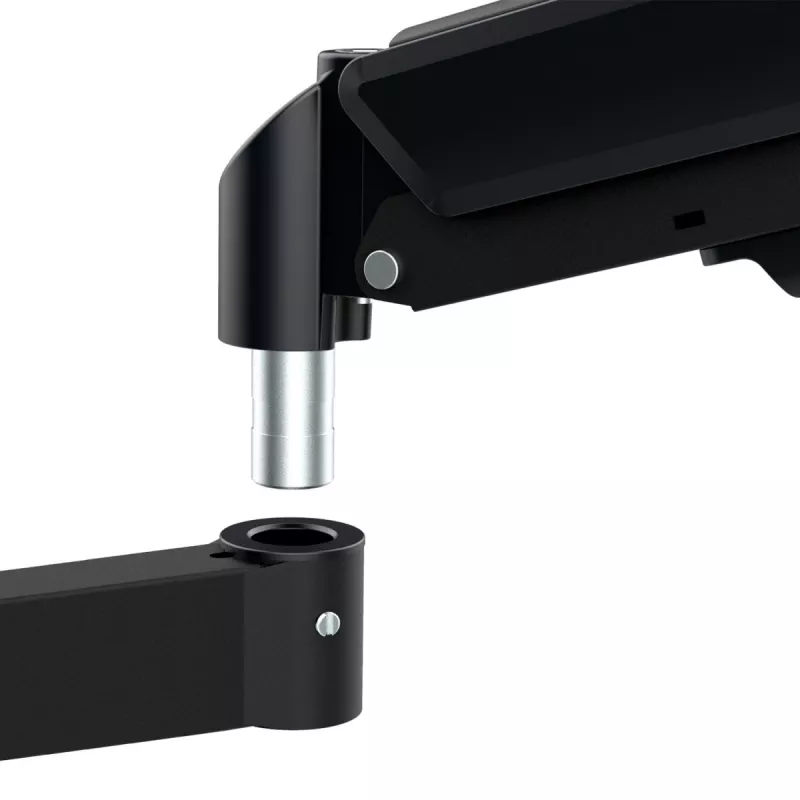 Supporto monitor MACLEAN MC-135 a molla a gas per schermi da 17