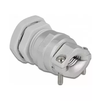 Pressacavo DeLOCK 60356 grigio metallo plastica 1 pz.
