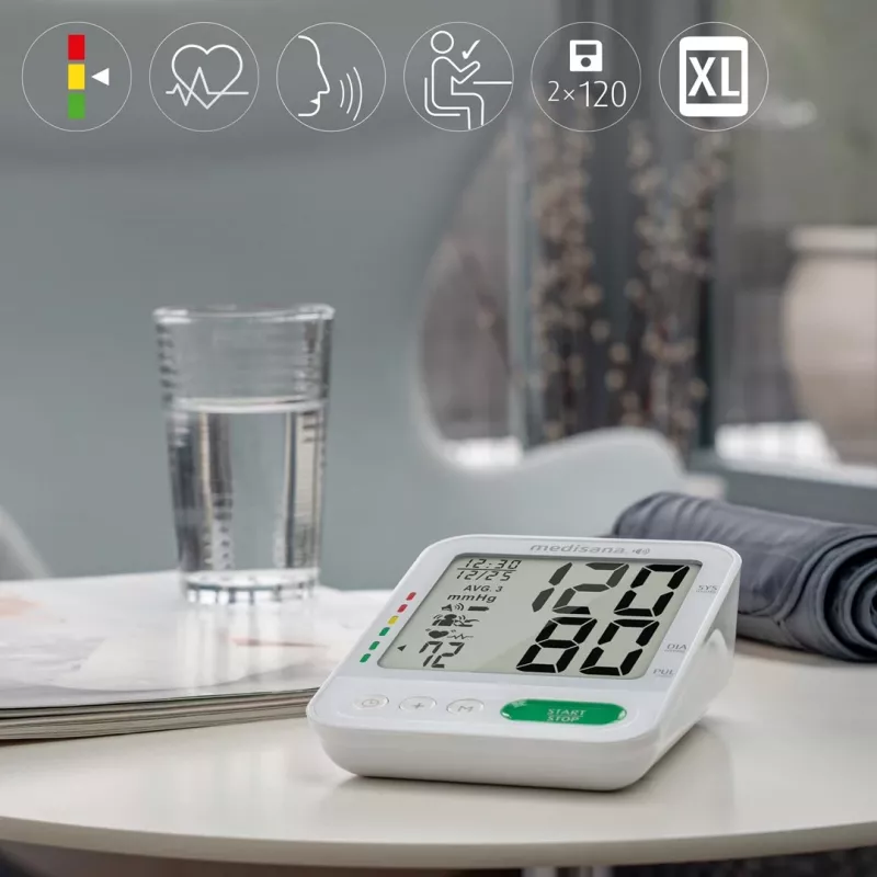 Medisana BU 586 da braccio automatico 2 utenti
