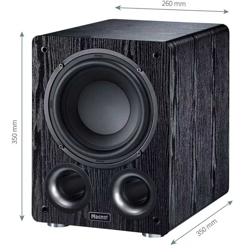 Subwoofer attivo Magnat Alpha RS8 80 W nero