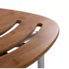 Sgabello da bagno e doccia in legno